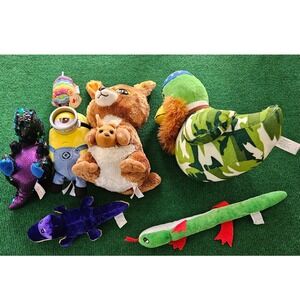 Plush Toys‎ Lot Bundle Minion Kangaroo Duck Dinosaur Snake Alligator